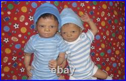 Reborn Baby Twins Realistic Vinyl Dolls