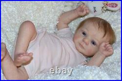 Reborn Baby doll Felicia created from the limited set Felicia by GUDRUN LEGLER