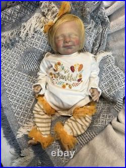 Reborn Baby with Hand Rooted Hair And Soft Body Reborn Baby with Hand Rooted Hair And Soft Body