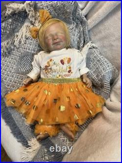 Reborn Baby with Hand Rooted Hair And Soft Body