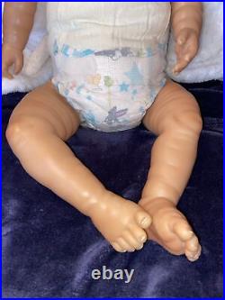 Reborn Berenguer baby boy doll pre owned used