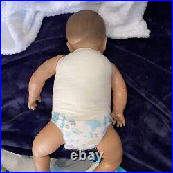 Reborn Berenguer baby boy doll pre owned used