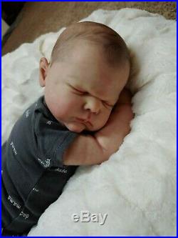 Reborn Big Baby Boy Bluebell by Cassie Brace Limited Edition Lifelike Doll