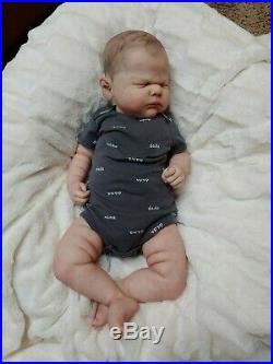 Reborn Big Baby Boy Bluebell by Cassie Brace Limited Edition Lifelike Doll