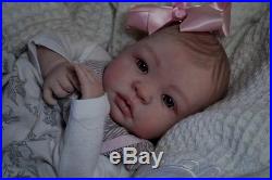 Reborn CUSTOM MADE SHYANN ooak fake baby lifelike vinyl art ARTIST doll PETERSON