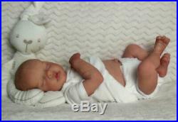 Reborn Collectable Baby doll art Newborn Art Twin B (Brown) Boy or Girl