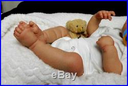 Reborn Collectable Baby doll art Newborn Artborn Lou Lou LE Infant Caspian