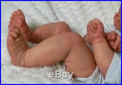 Reborn Collectable Baby doll art Newborn Edley Elisa Marx Fake baby