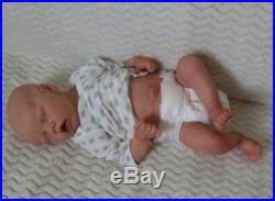 Reborn Collectable Baby doll art Twin A Open mouth Girl or Boy