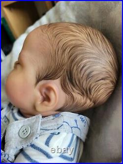 Reborn Cuddle Baby Alexis Asleep (sculpted by Cassie Brace)