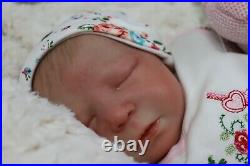 Reborn Doll 6lb Realborn Baby Girl Alma Coa Artist 9yrs Marie Sunbeambabies Ghsp