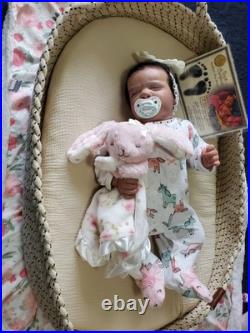 Reborn Doll Anna with Coa Hand Painted Lifelike