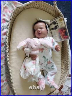 Reborn Doll Anna with Coa Hand Painted Lifelike