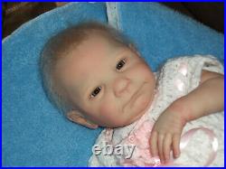 Reborn Doll Ava by Cassie Brace, 19 4 Lbs. 13 Oz, COA