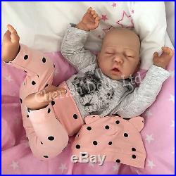Reborn Doll Baby Girl April Realistic 18 Real Lifelike Childs Sucks Her Thumb