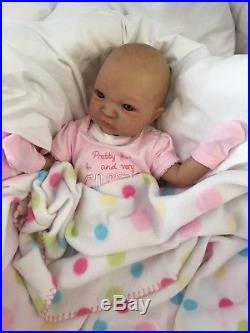 Reborn Doll Baby Girl Shyann Realistic 20 Real Lifelike Childs Eyes Hair Veins