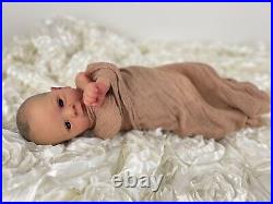 Reborn Doll Felicia Gudrun Legler German Glass Eyes Newborn Baby Quality Artist