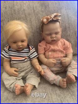 Reborn Doll Girl Boy Twins