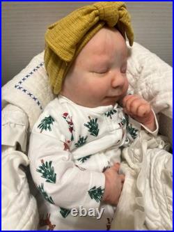 Reborn Doll, June Asleep, Bountiful baby, Realborn, 19inches