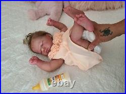 Reborn Doll Lavender Asleep By Bountiful Baby