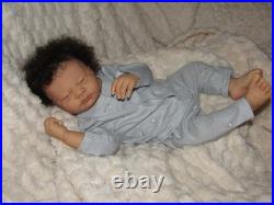 Reborn Doll Leandre by Doris M. Hornbagen, 19 5 Lbs. COA