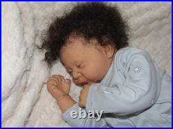 Reborn Doll Leandre by Doris M. Hornbagen, 19 5 Lbs. COA