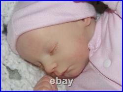 Reborn Doll Realborn Callie Asleep, 17.5, 3 Lbs. 4 Oz. COA