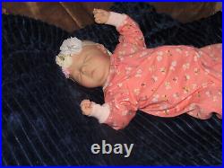 Reborn Doll Realborn Marissa Sleeping, 20 4 Lbs. 4 Oz. COA