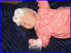 Reborn Doll Realborn Marissa Sleeping, 20 4 Lbs. 4 Oz. COA