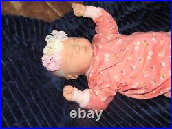 Reborn Doll Realborn Marissa Sleeping, 20 4 Lbs. 4 Oz. COA