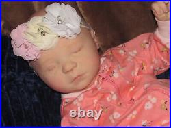 Reborn Doll Realborn Marissa Sleeping, 20 4 Lbs. 4 Oz. COA