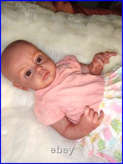 Reborn Doll Replica CHLOE Newborn size hand painted