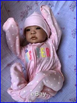 Reborn Doll SHYANN Sculpt Aleina Peterson Newborn Bi Racial