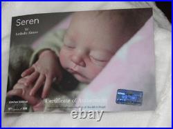 Reborn Doll Seren by E. Alonso, 19 4 Lbs. 12 Oz. COA
