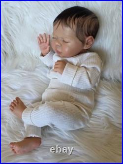 Reborn Doll Theo by Irina Kaplanskaya Baby Boy Doll Biracial Newborn