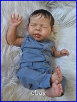 Reborn Doll Theo by Irina Kaplanskaya Baby Boy Doll Biracial Newborn