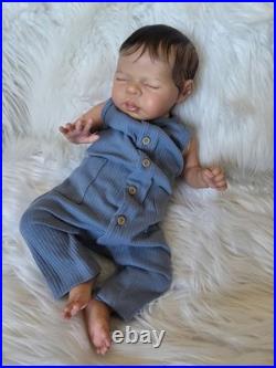 Reborn Doll Theo by Irina Kaplanskaya Baby Boy Doll Biracial Newborn