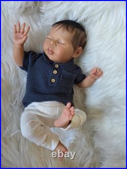 Reborn Doll Theo by Irina Kaplanskaya Baby Boy Doll Biracial Newborn Reborn Doll Theo by Irina Kaplanskaya Baby Boy Doll Biracial Newborn