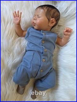 Reborn Doll Theo by Irina Kaplanskaya Baby Boy Doll Biracial Newborn