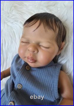 Reborn Doll Theo by Irina Kaplanskaya Baby Boy Doll Biracial Newborn