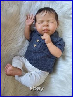 Reborn Doll Theo by Irina Kaplanskaya Baby Boy Doll Biracial Newborn