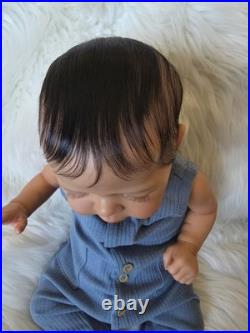 Reborn Doll Theo by Irina Kaplanskaya Baby Boy Doll Biracial Newborn