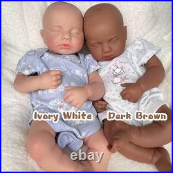 Reborn Doll Washable 6.8lb Full Body Silicone Newborn Cuddle Baby Xmas Gift