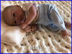 Reborn Dolls Cloth Body Vinyl Limbs Heavy 5 lbs Realistic 18 Baby Boy Lifelike