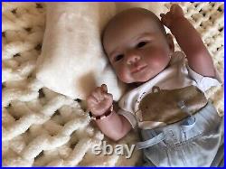 Reborn Dolls Cloth Body Vinyl Limbs Heavy 5 lbs Realistic 18 Baby Boy Lifelike