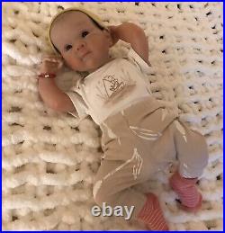 Reborn Dolls Cloth Body Vinyl Limbs Heavy Realistic 19 Inch Baby Boy Lifelike