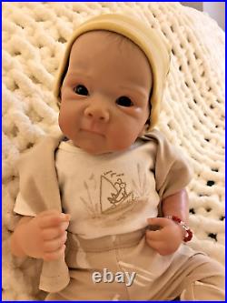 Reborn Dolls Cloth Body Vinyl Limbs Heavy Realistic 19 Inch Baby Boy Lifelike