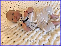 Reborn Dolls Cloth Body Vinyl Limbs Heavy Realistic 19 Inch Baby Boy Lifelike