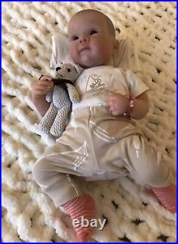 Reborn Dolls Cloth Body Vinyl Limbs Heavy Realistic 19 Inch Baby Boy Lifelike