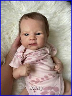 Reborn Elijah Joanna Kazmeirczak Baby Girl Realistic Reborn Doll Lifelike